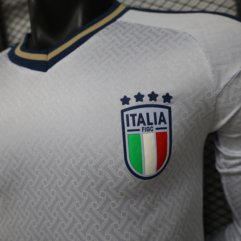 Italy Authentic Away Long Sleeve Football Shirt World Cup 2026