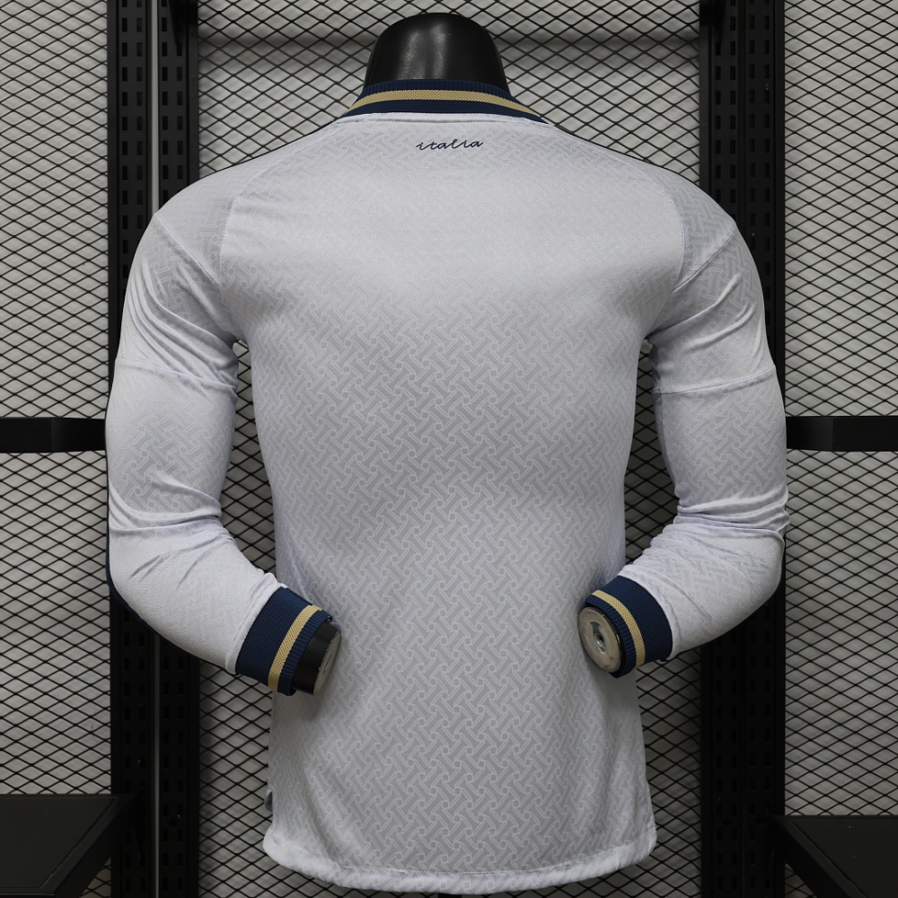Italy Authentic Away Long Sleeve Football Shirt World Cup 2026