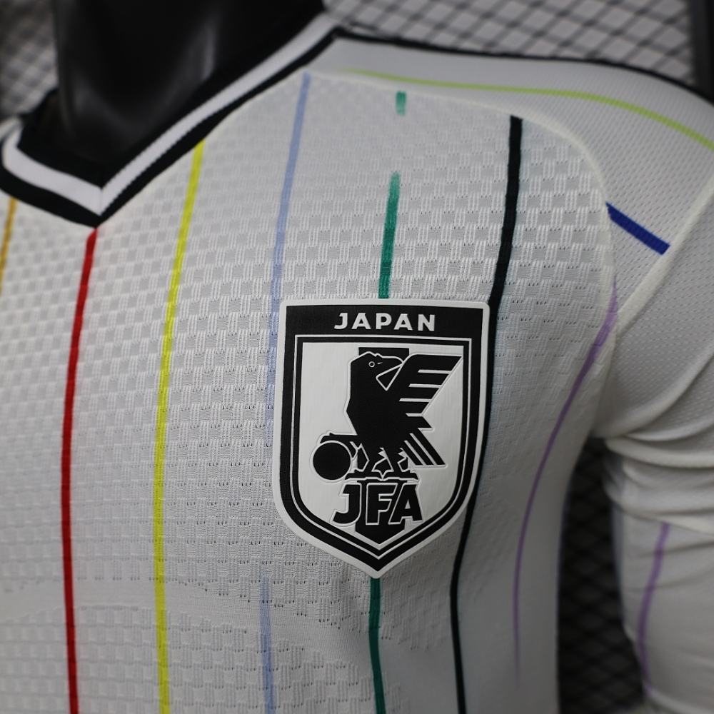 Japan Authentic Soccer Jersey Away Long Sleeve Shirt World Cup 2026