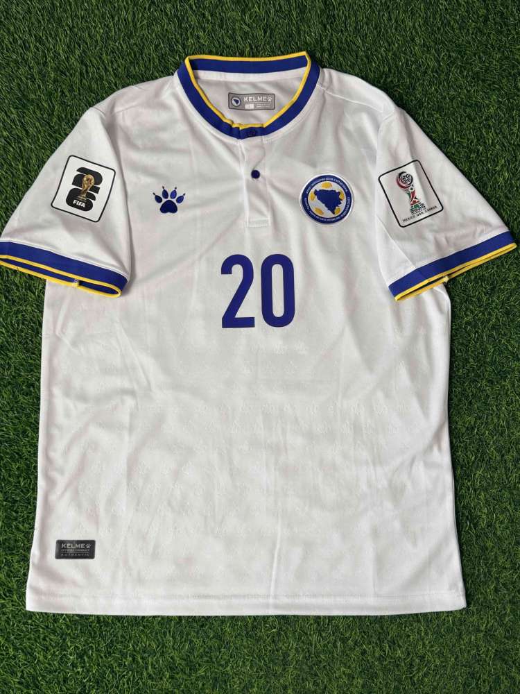 Bosnia and Herzegovina Football Jersey Home Custom Shirt World Cup 2026-27