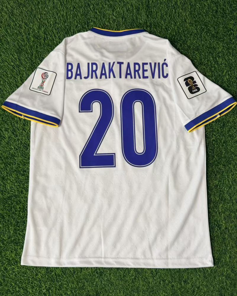 Bosnia and Herzegovina Football Jersey Home Custom Shirt World Cup 2026-27