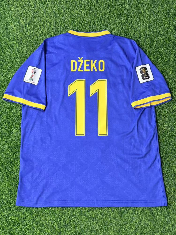 Bosnia and Herzegovina Football Jersey Away Custom Shirt World Cup 2026-27