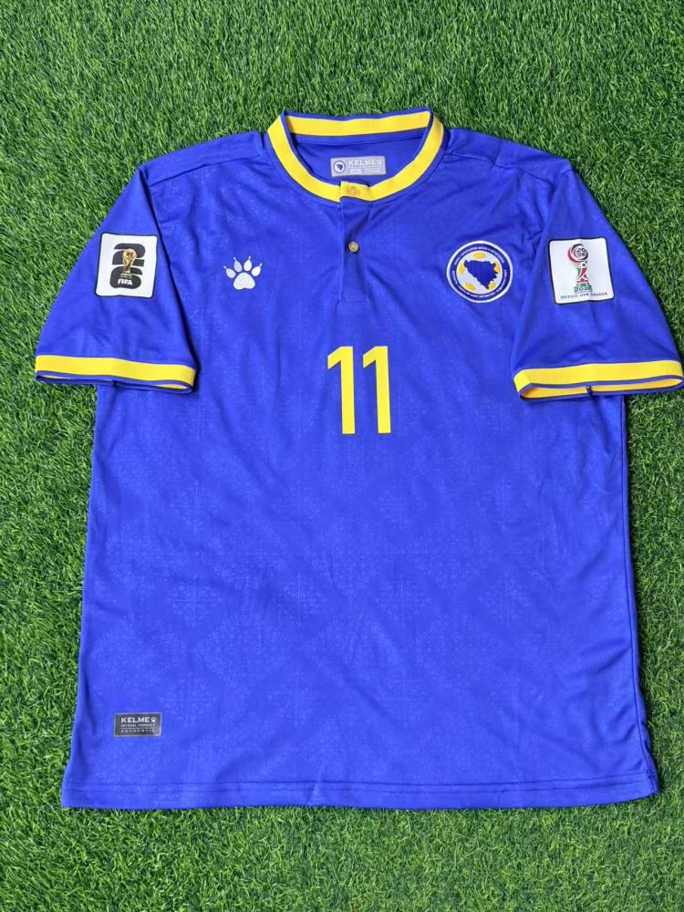 Bosnia and Herzegovina Football Jersey Away Custom Shirt World Cup 2026-27