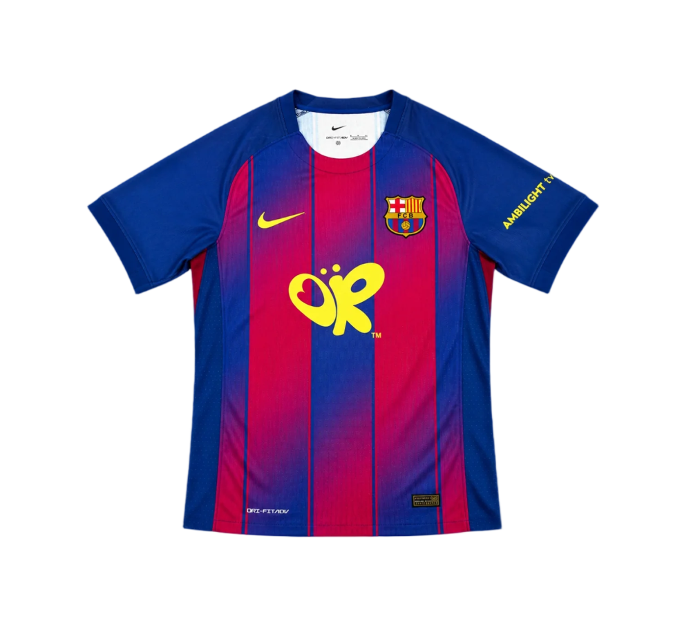 Barcelona Authentic Football Jersey Home x Olivia Rodrigo Shirt 2025/26