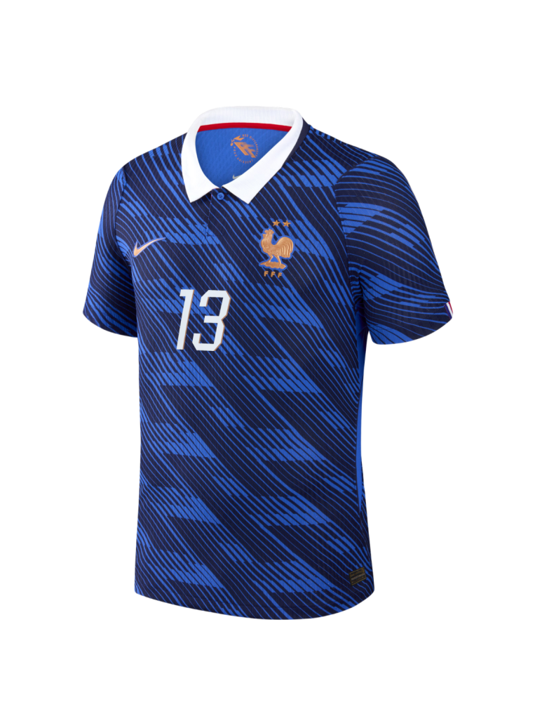 KANTE #13 France Authentic Football Jersey Home Shirt World Cup 2026