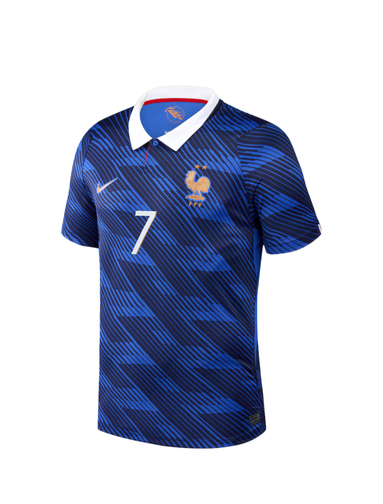 DEMBELE #7 France Football Jersey Home Custom Shirt World Cup 2026