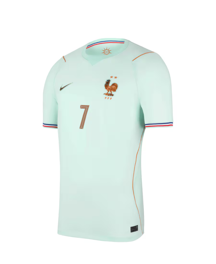 DEMBELE #7 France Football Jersey Away Custom Shirt World Cup 2026