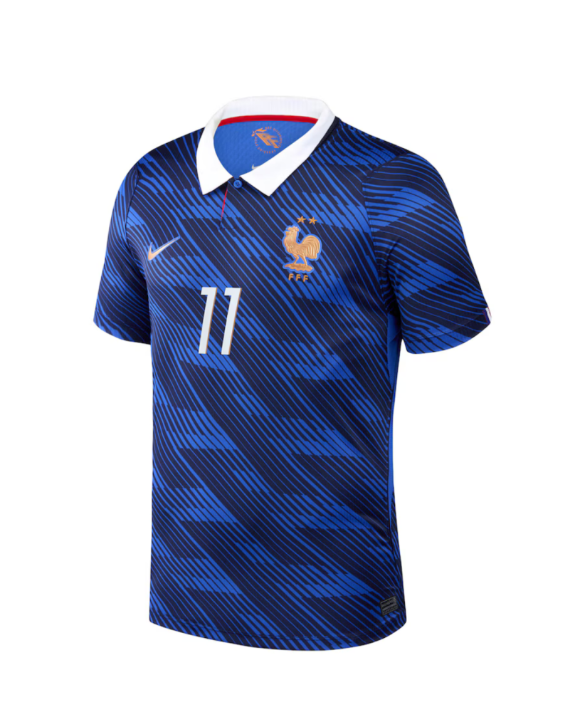 OLISE #11 France Football Jersey Home Custom Shirt World Cup 2026