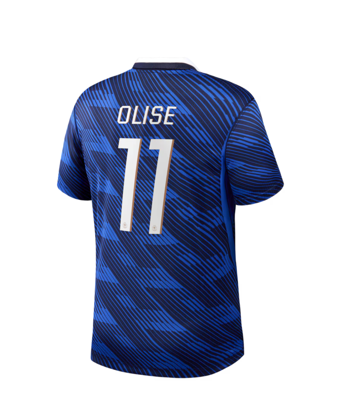 Olise #11 France Football Jersey Home Custom Shirt 2026 World Cup Edition in Navy