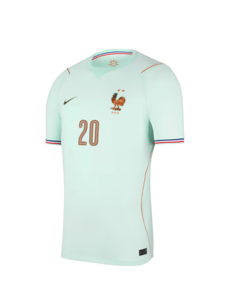 BARCOLA #20 France Football Jersey Away Custom Shirt World Cup 2026
