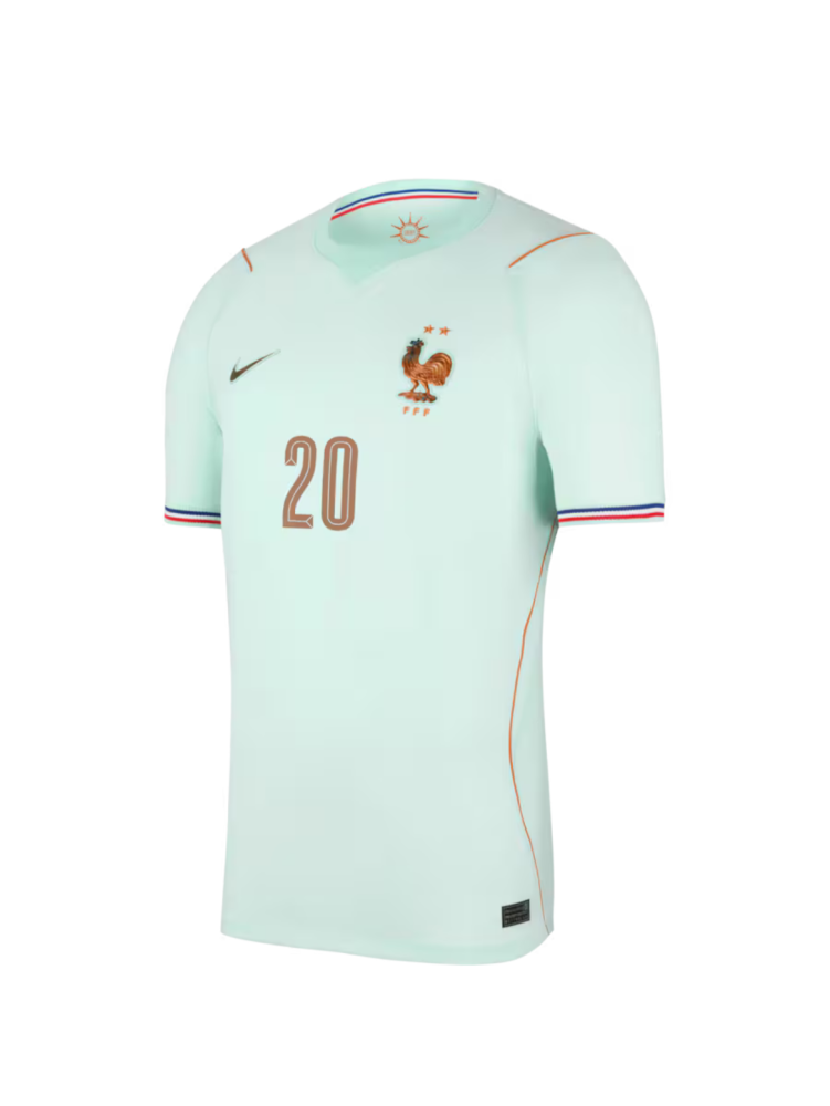 DOUE #20 France Football Jersey Away Custom Shirt World Cup 2026