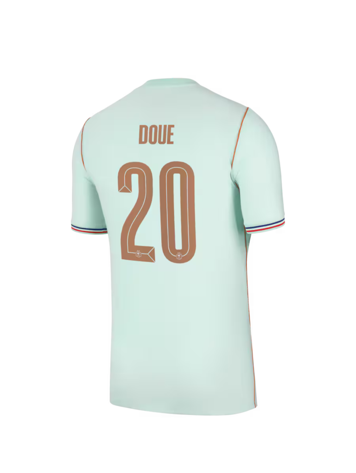 DOUE #20 France Football Jersey Away Custom Shirt 2026 World Cup Edition in Light Green