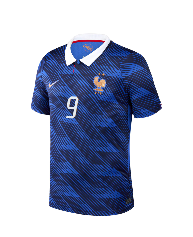 THURAM #9 France Football Jersey Home Custom Shirt World Cup 2026