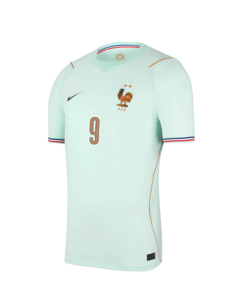 THURAM #9 France Football Jersey Away Custom Shirt World Cup 2026