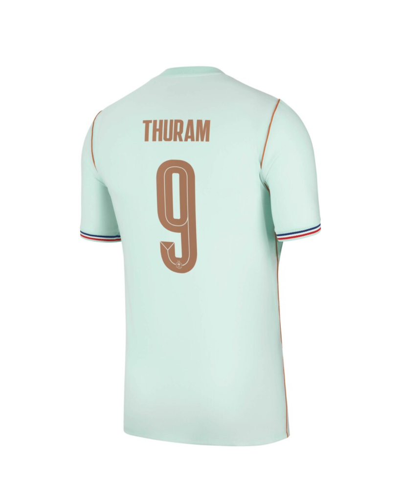THURAM #9 France Football Jersey Away Custom Shirt World Cup 2026