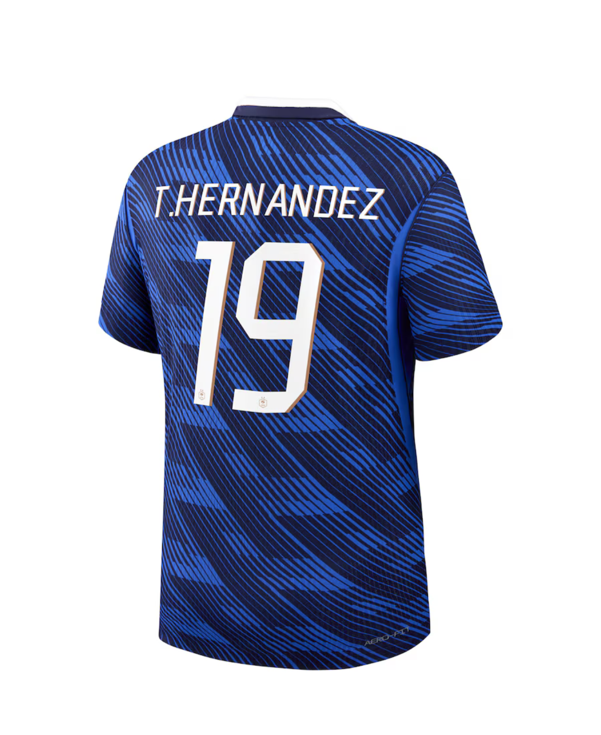 T.hernandez #19 France Authentic Football Jersey Home Shirt 2026 World Cup Edition in Navy