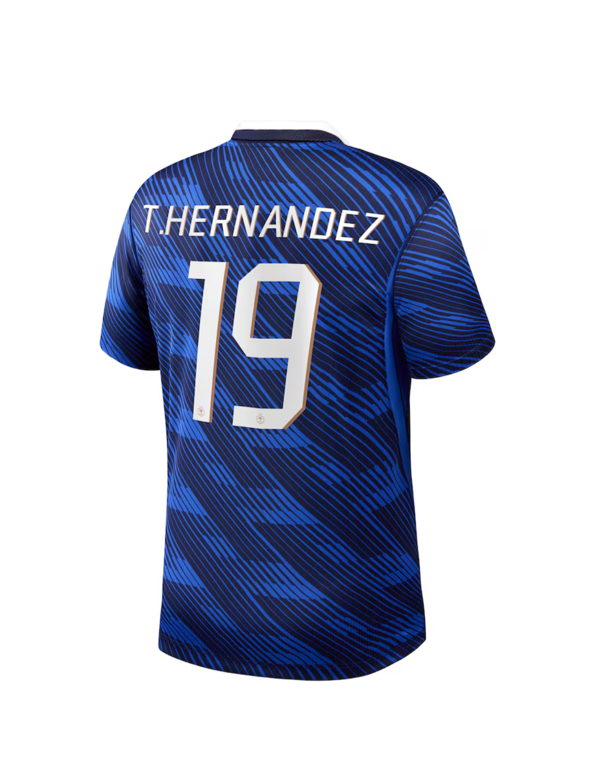 T.hernandez #19 France Football Jersey Home Custom Shirt 2026 World Cup Edition in Navy