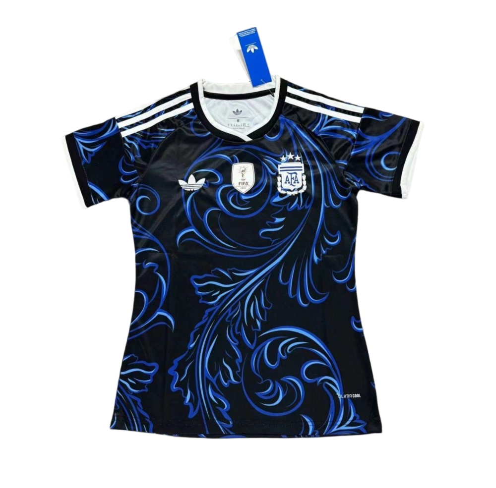 Argentina Soccer Jersey Women's Away Custom Shirt World Cup 2026