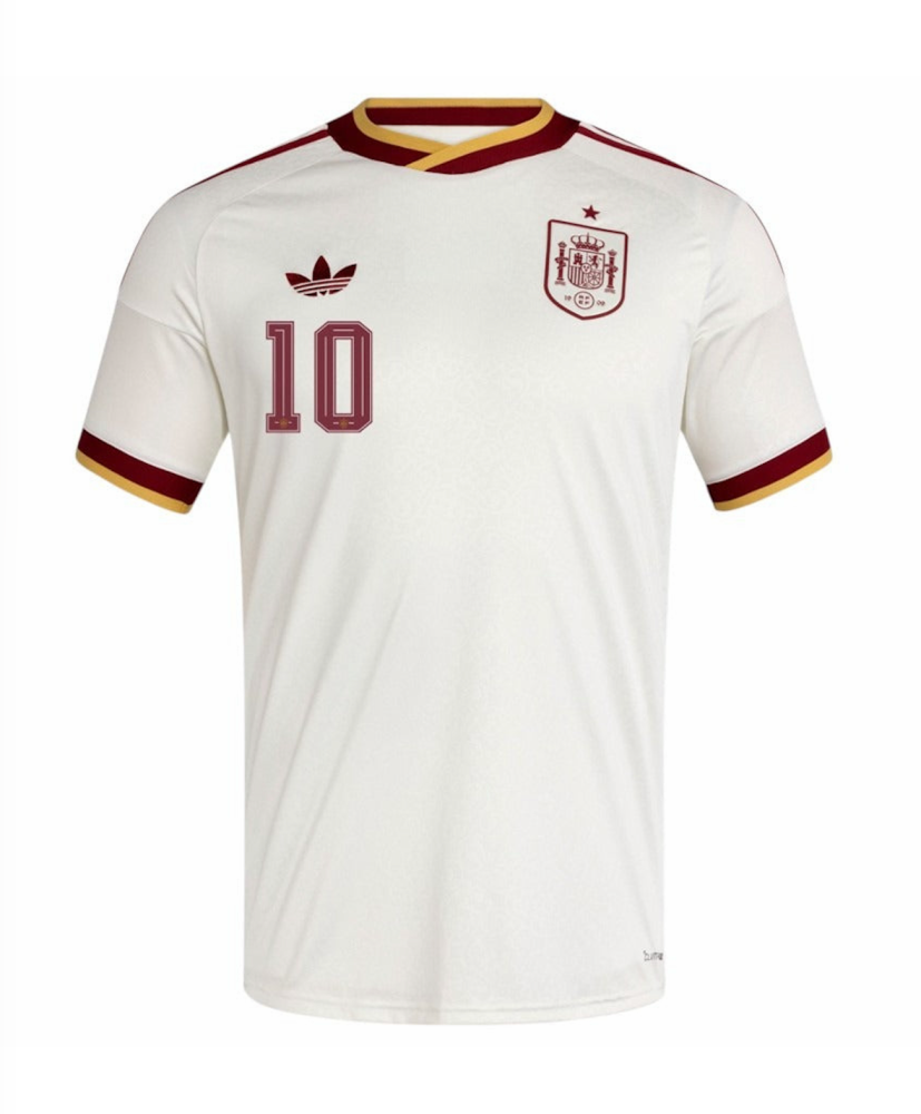 OLMO #10 Spain Football Jersey Away Custom Shirt World Cup 2026