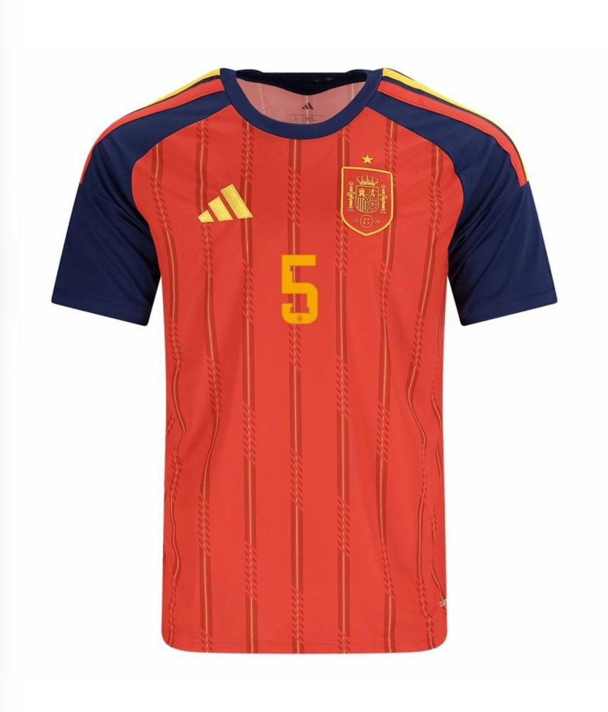 HUIJSEN #5 Spain Football Jersey Home Custom Shirt World Cup 2026