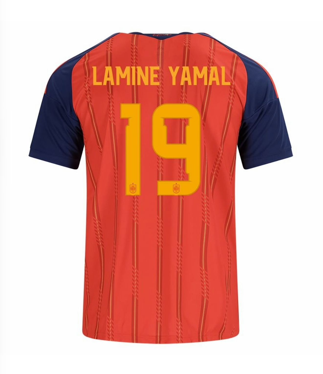 Lamine Yamal #19 Spain Football Jersey Home Custom Shirt 2026 World Cup Edition in Red