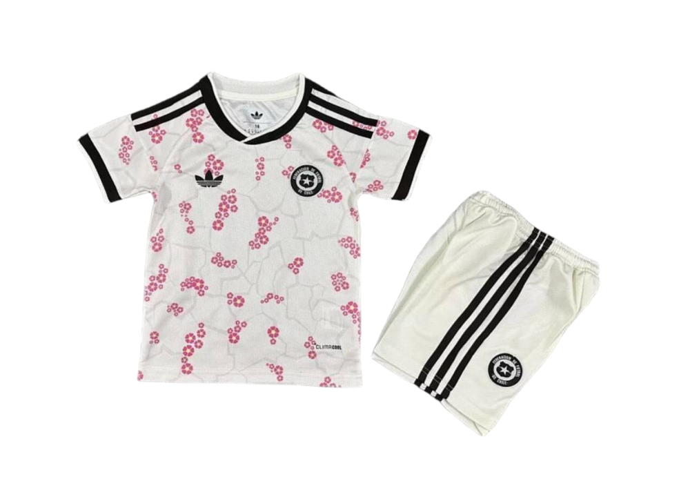 Chile Soccer Jersey Away Kids Kit Jersey+Shorts World Cup 2026