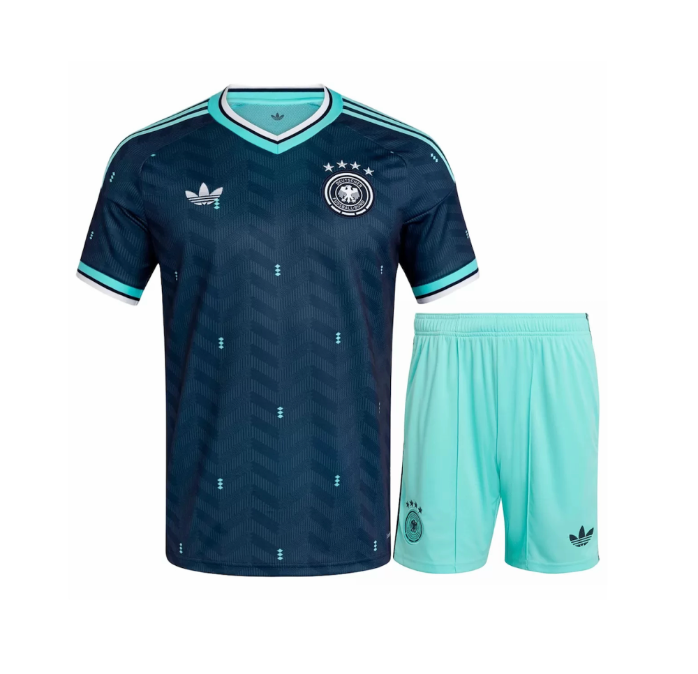 Germany Football Jersey Away Kit Jersey+Shorts World Cup 2026