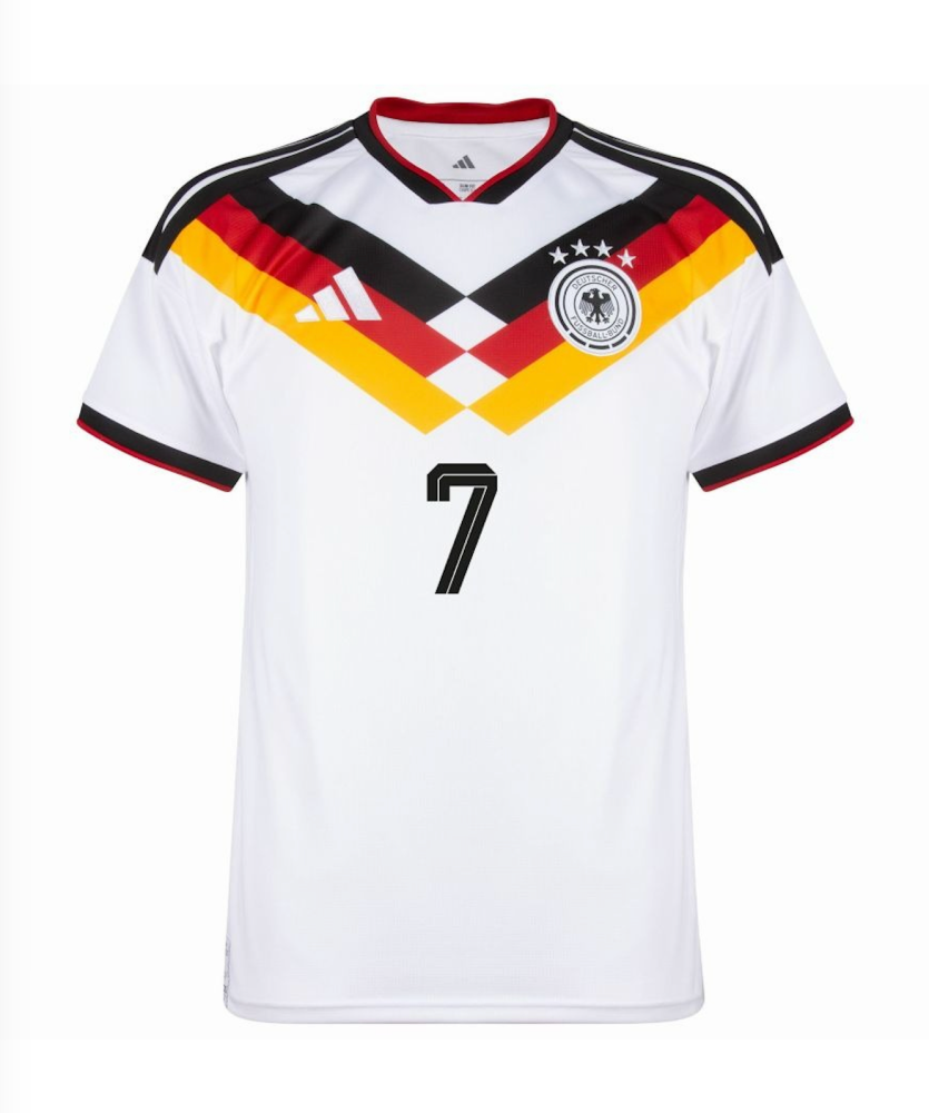 LEWELING #7 Germany Football Jersey Home Custom Shirt World Cup 2026