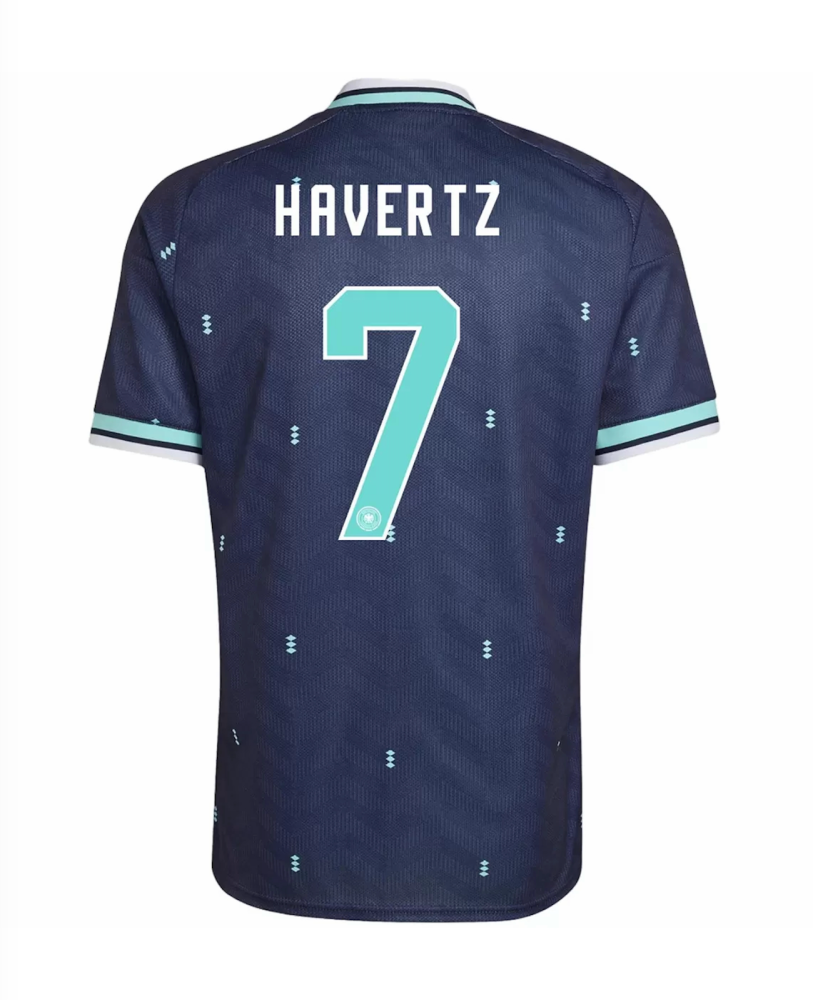 HAVERTZ #7 Germany Football Jersey Away Custom Shirt World Cup 2026