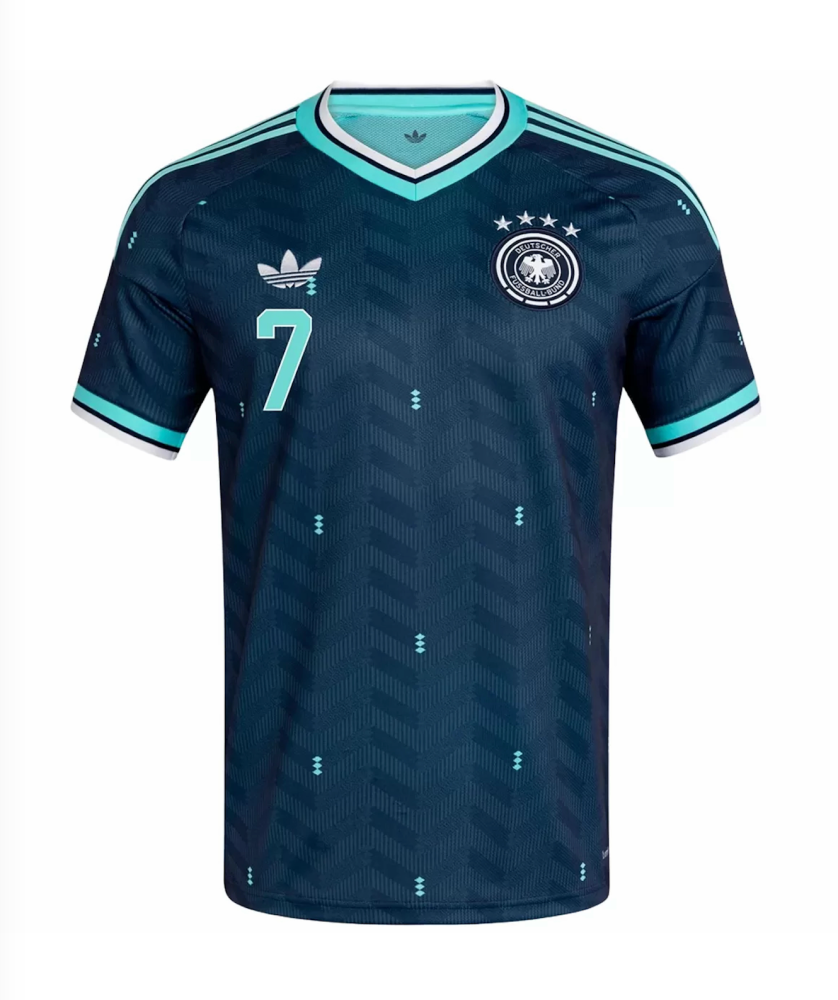 HAVERTZ #7 Germany Football Jersey Away Custom Shirt World Cup 2026