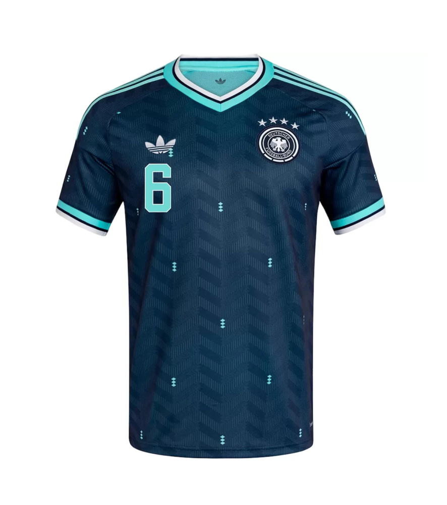 KIMMICH #6 Germany Football Jersey Away Custom Shirt World Cup 2026