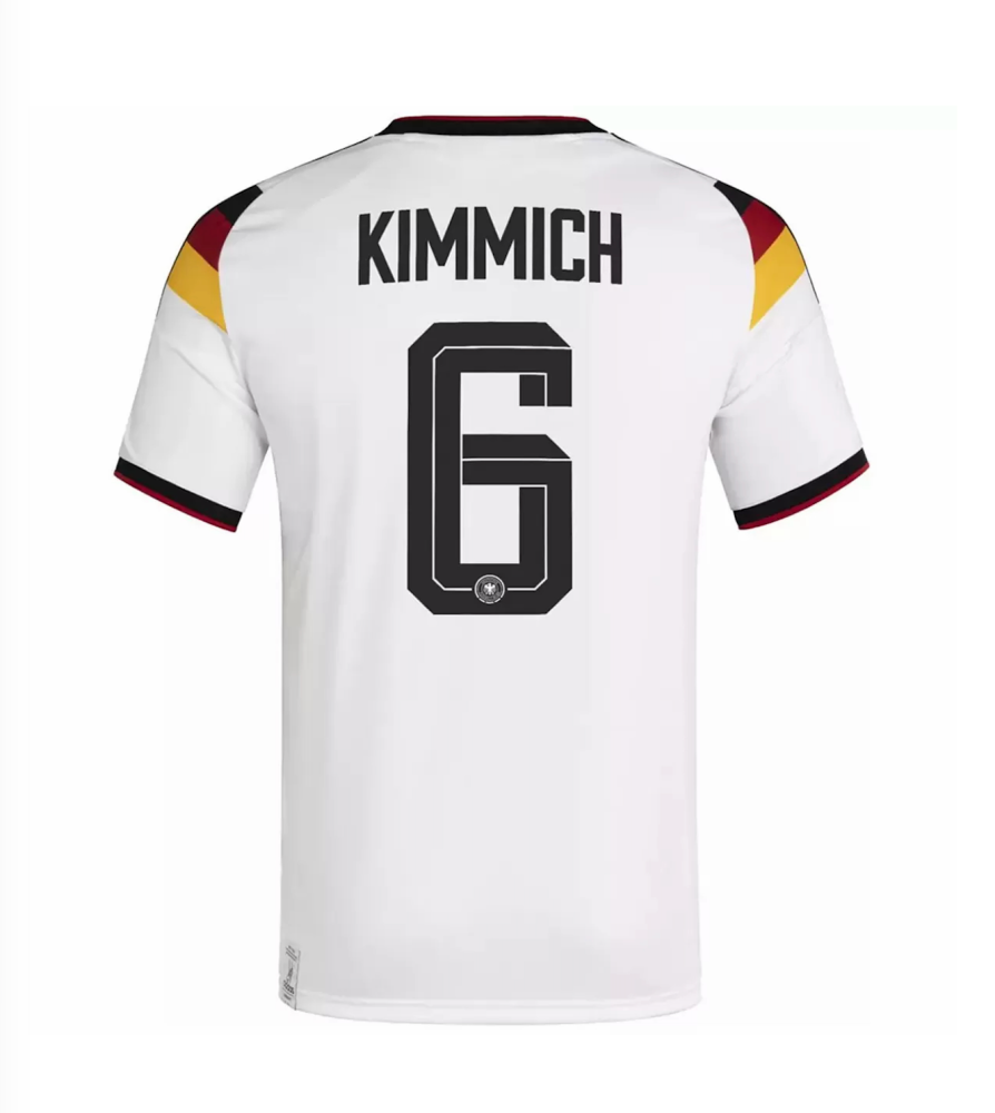 KIMMICH #6 Germany Football Jersey Home Custom Shirt World Cup 2026