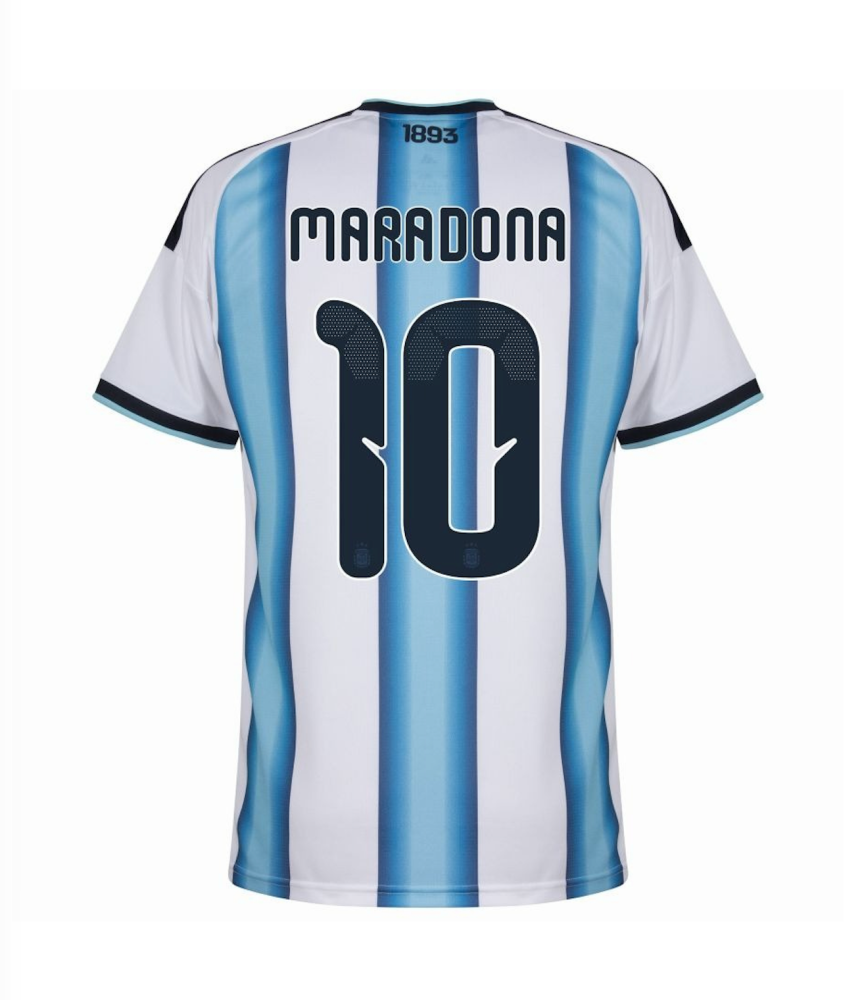 MARADONA #10 Argentina Soccer Jersey Home Custom Shirt World Cup 2026