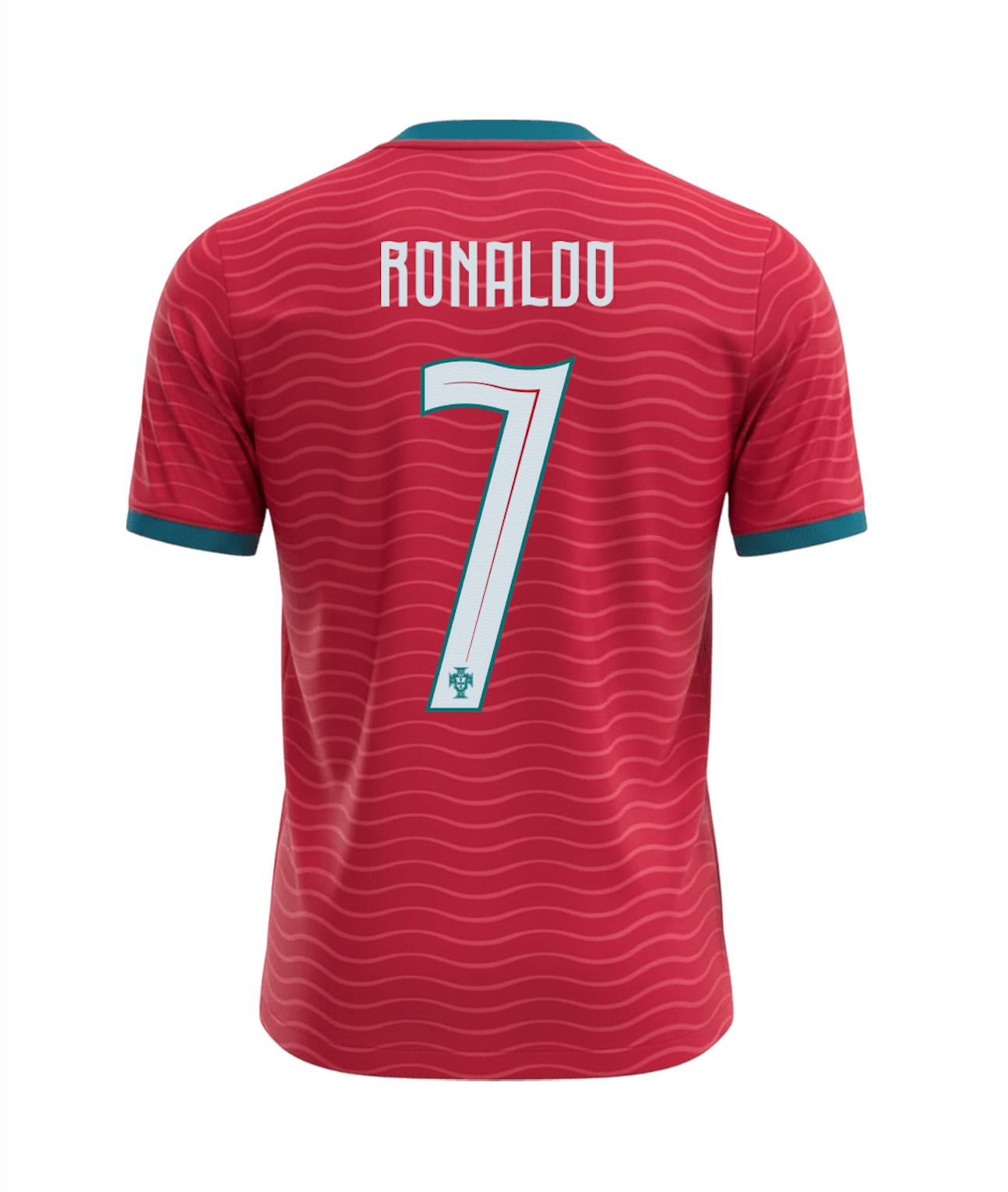 Ronaldo #7 Portugal Soccer Jersey Home Custom Shirt 2026 World Cup Edition in Red
