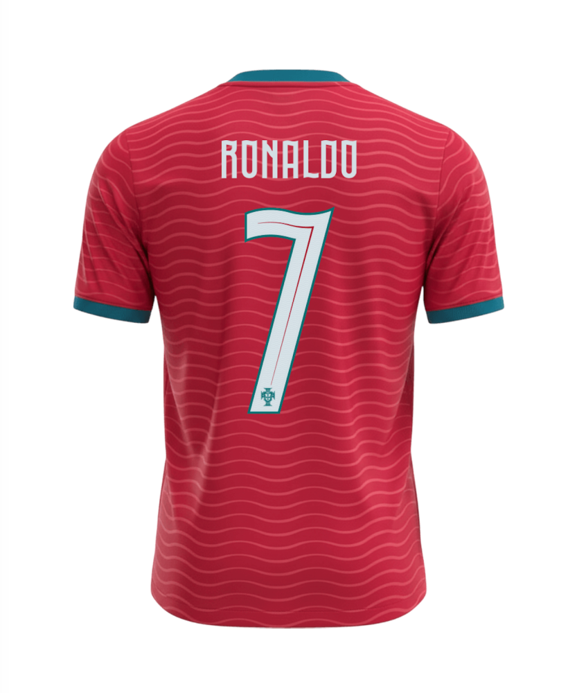 Ronaldo #7 Portugal Soccer Jersey Home Custom Shirt World Cup 2026