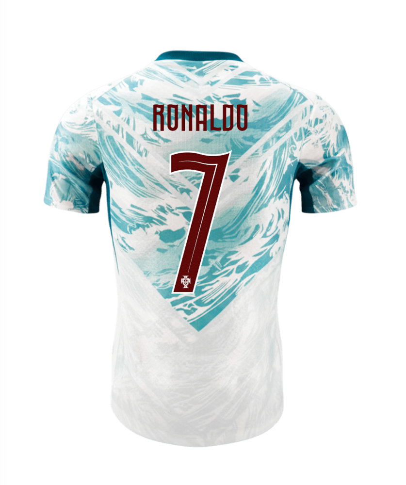 Ronaldo #7 Portugal Authentic Soccer Jersey Away Shirt World Cup 2026