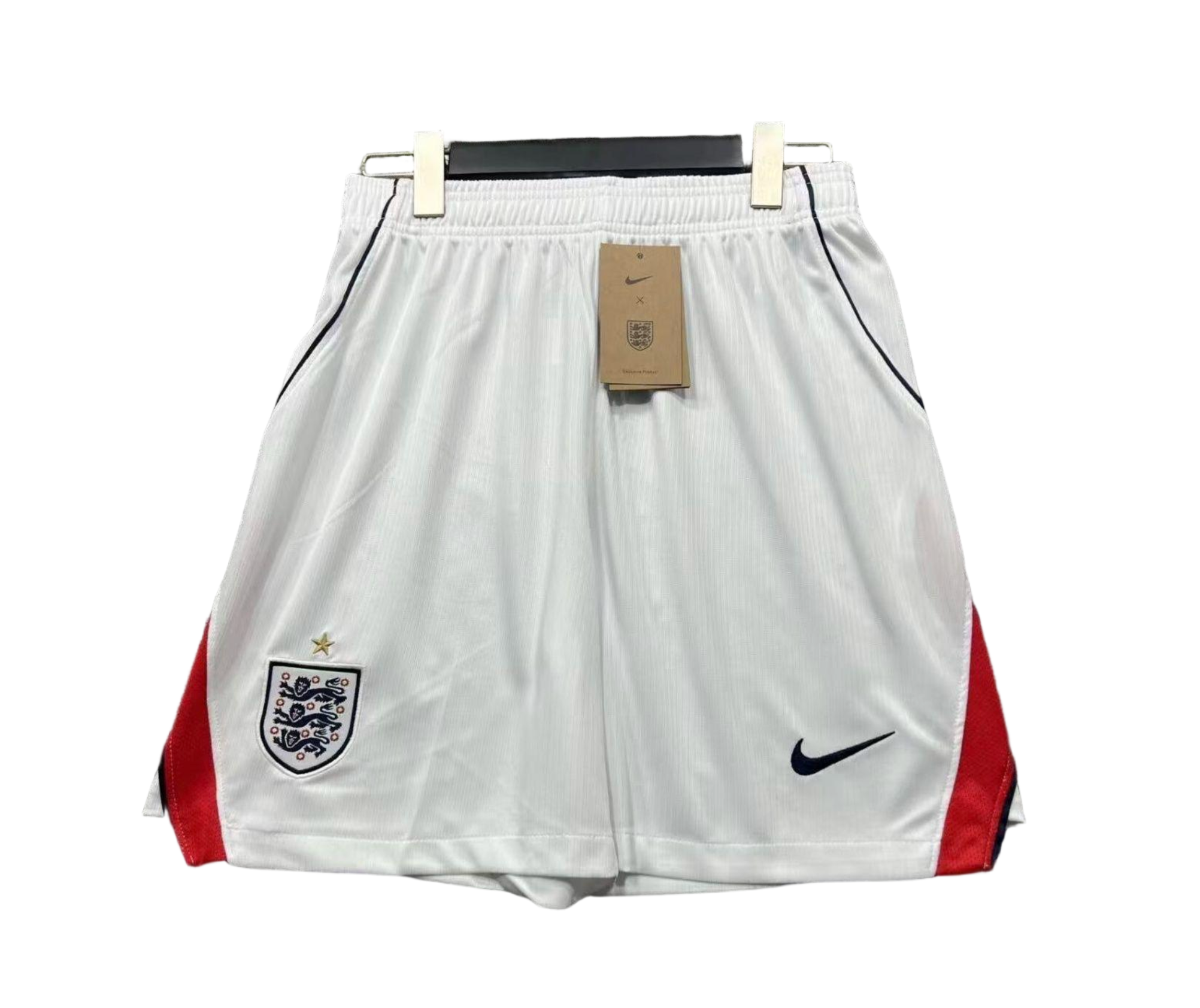 England Soccer Jersey Home Custom Shorts 2026 World Cup Edition in White