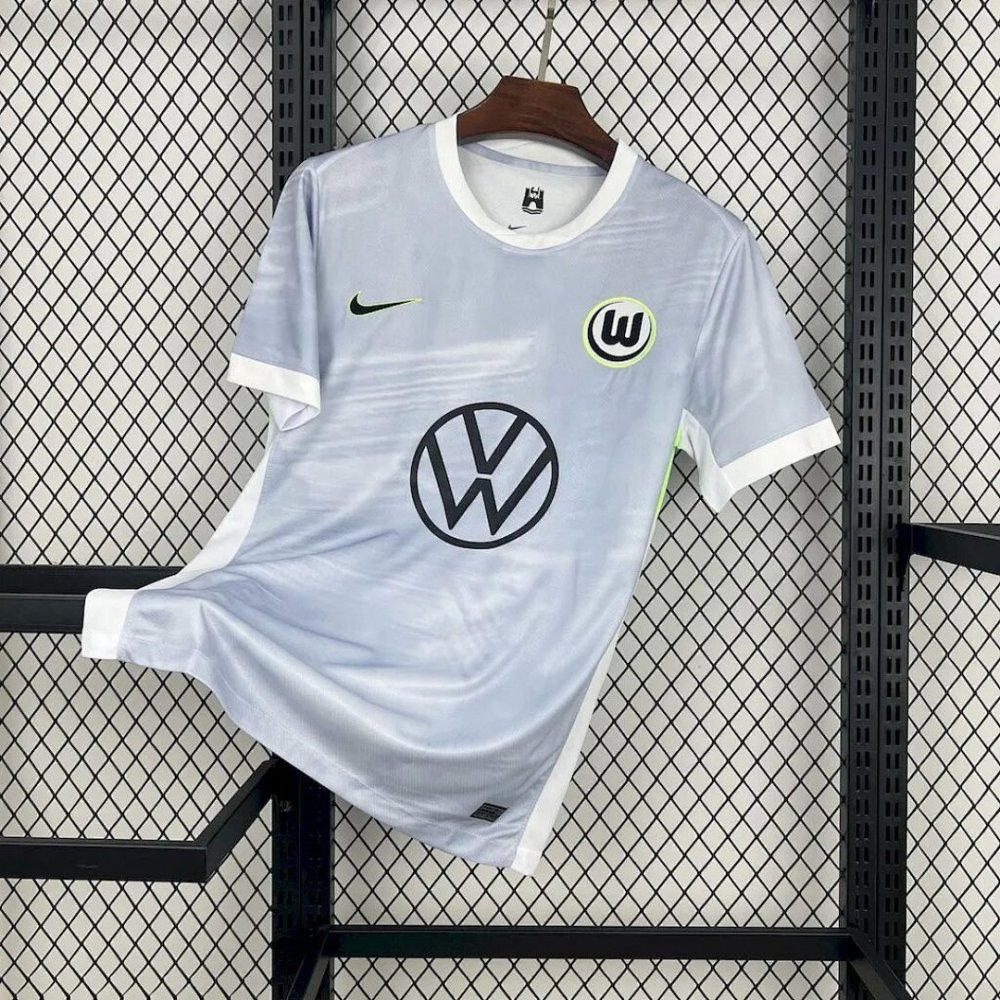VfL Wolfsburg Football Jersey Away Custom Shirt 2025/26