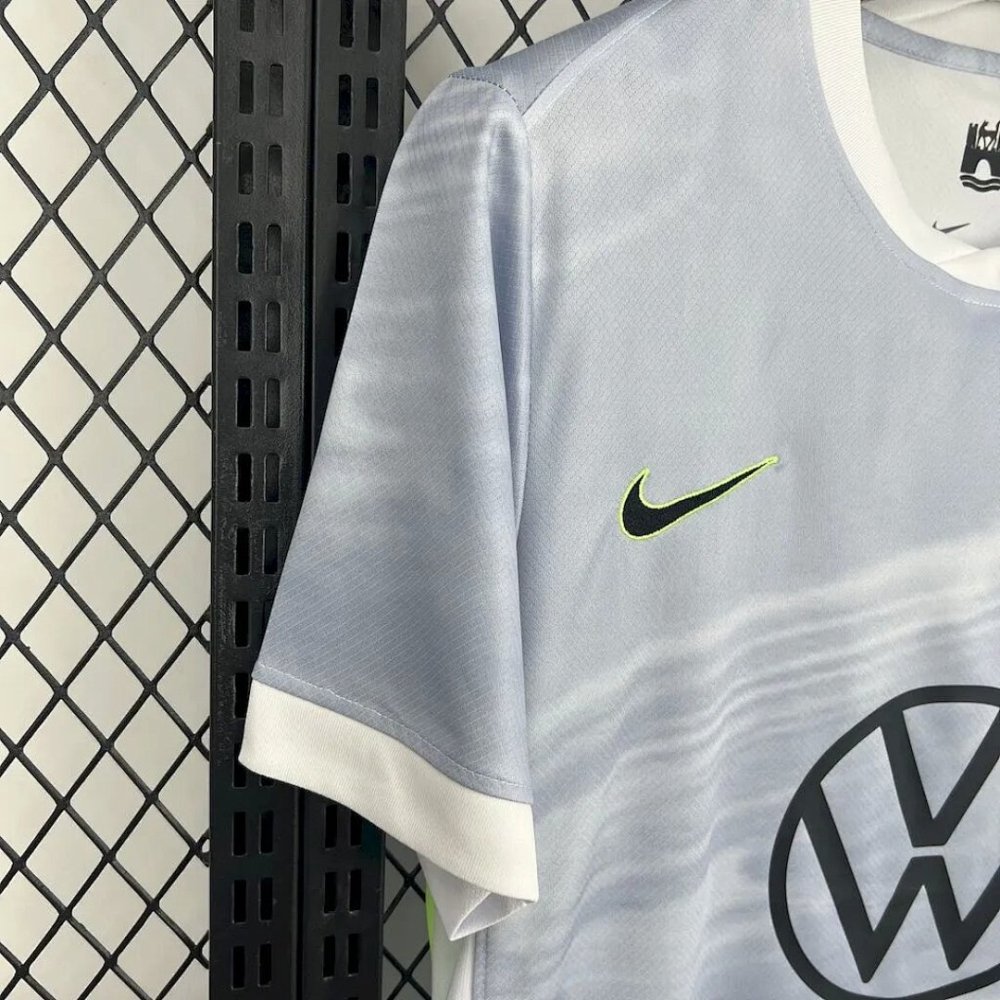 VfL Wolfsburg Football Jersey Away Custom Shirt 2025/26