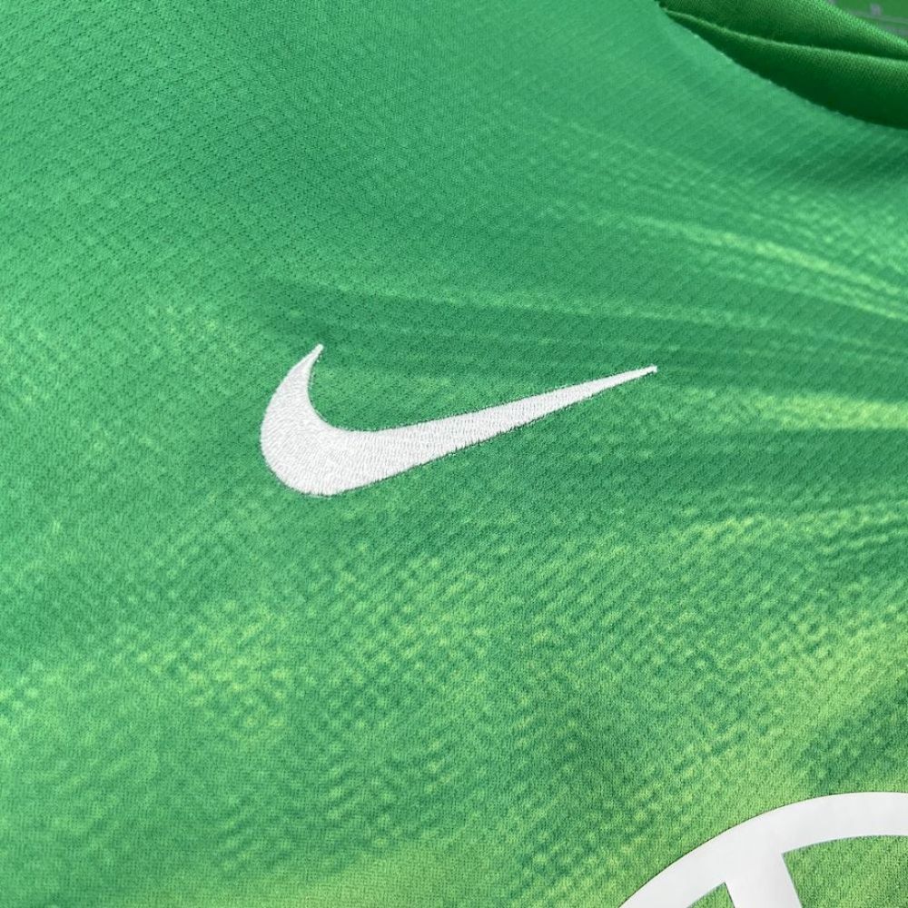 VfL Wolfsburg Football Jersey Home Custom Shirt 2025/26