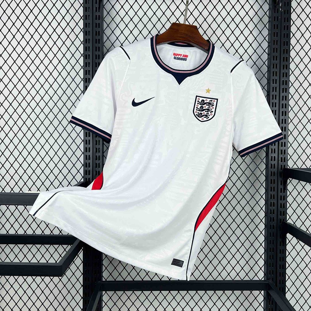 England Soccer Jersey Home Custom Shirt 2026 World Cup Edition in White