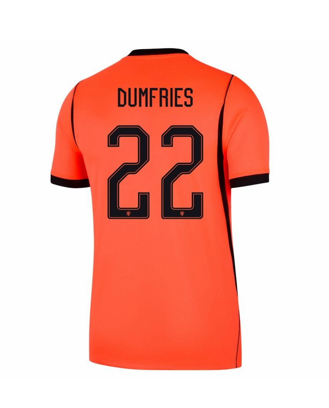 Dumfries #22 Netherlands Football Jersey Home Custom Shirt 2026 World Cup Edition in Orange