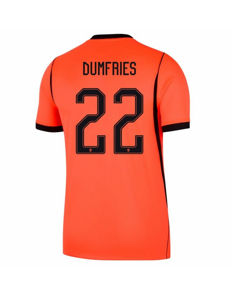 DUMFRIES #22 Netherlands Football Jersey Home Custom Shirt World Cup 2026
