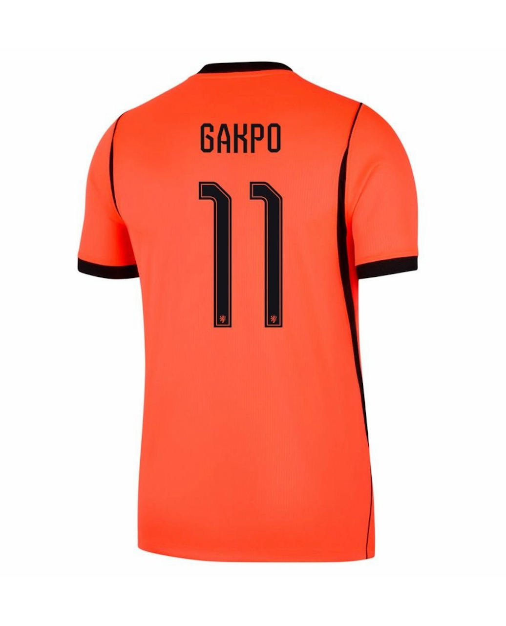 Gakpo #11 Netherlands Football Jersey Home Custom Shirt 2026 World Cup Edition in Orange