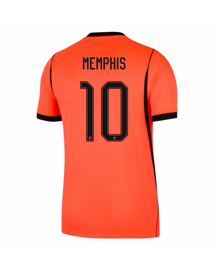 MEMPHIS #10 Netherlands Football Jersey Home Custom Shirt World Cup 2026