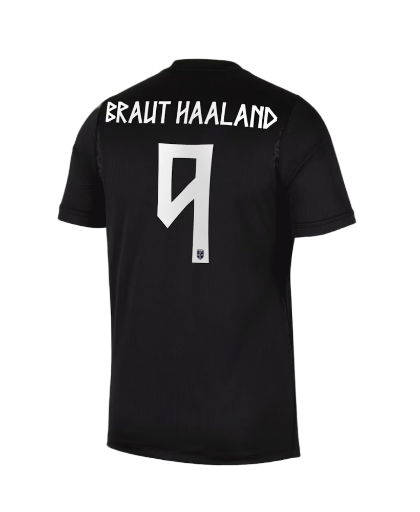 BRAUT HAALAND #9 Norway Football Jersey Away Custom Shirt World Cup 2026
