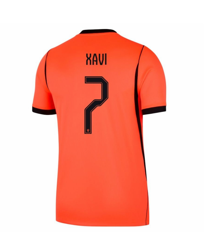 XAVI #7 Netherlands Football Jersey Home Custom Shirt World Cup 2026