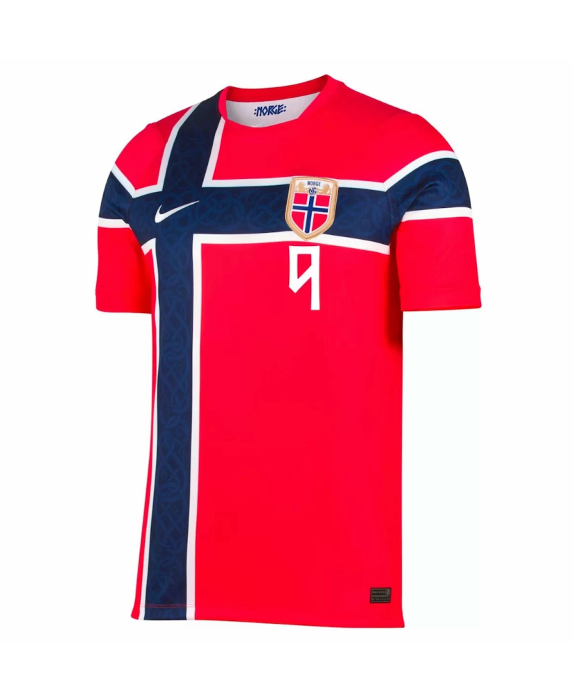 BRAUT HAALAND #9 Norway Football Jersey Home Custom Shirt World Cup 2026