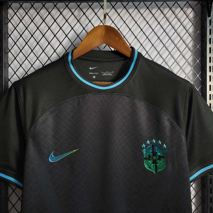Brazil Retro Soccer Jersey Emerald Nights Special Edition Custom Shirt World Cup 2022