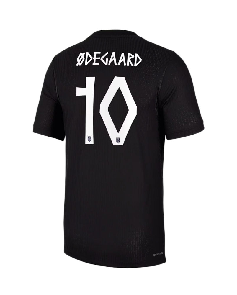 Ødegaard #10 Norway Authentic Football Jersey Away Shirt World Cup 2026